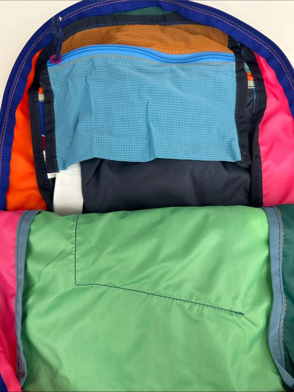 Cotopaxi Batac Del Día 16L Backpack One-of-a-Kind Multicolor Lightweight Daypack